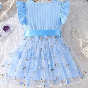 Floral Skirt with Tights for Cute Baby Girl Outfits